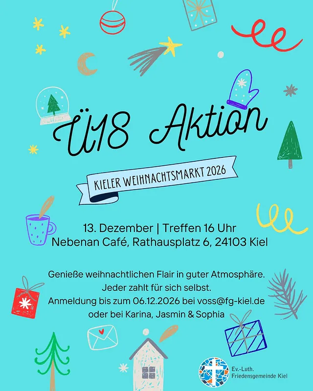 Ü18 Aktion - Kieler Weihnachtsmarkt am 13.12.