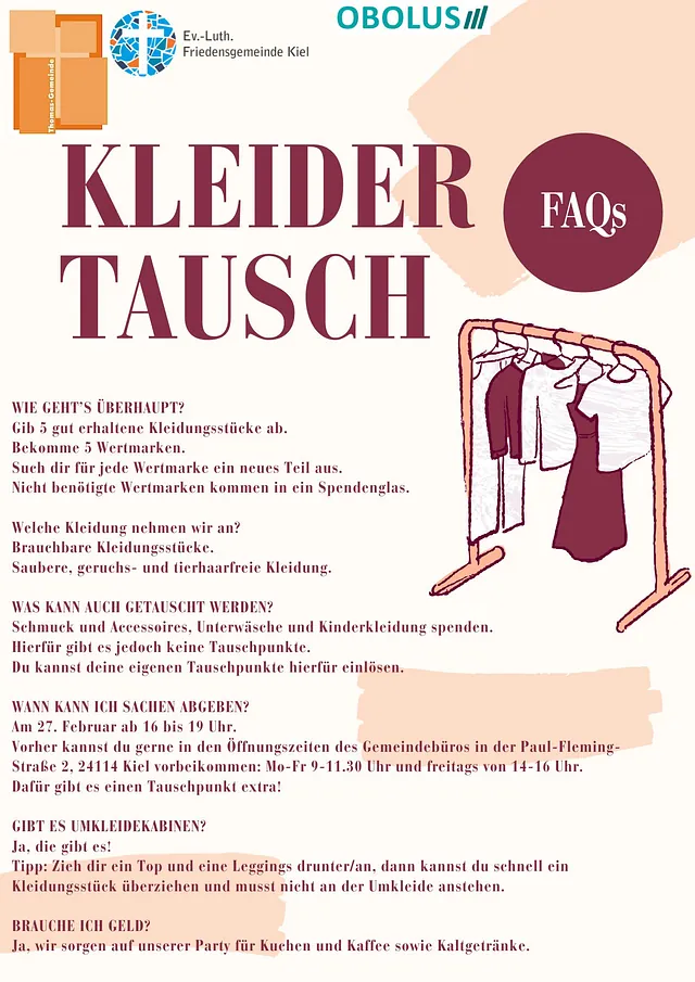 Kleidertauschparty 2026 FAQ
